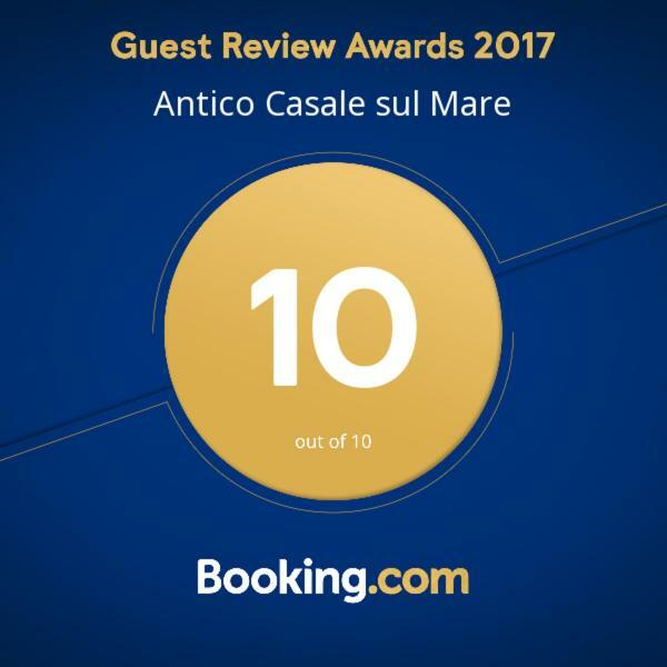 הוילה קוסטונאצ'י Antico Casale Sul Mare מראה חיצוני תמונה